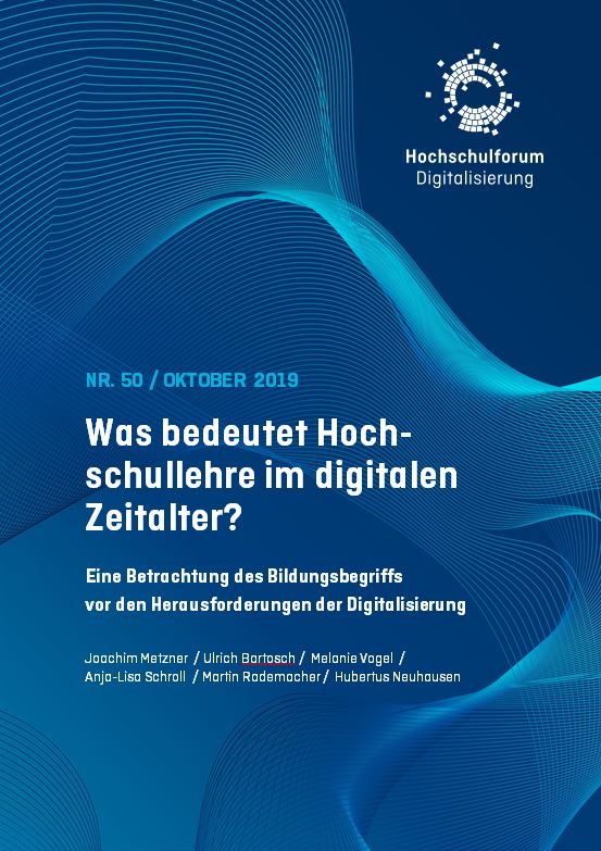 Cover | AP 50 Was bedeutet Hochschullehre im digitalen Zeitalter 