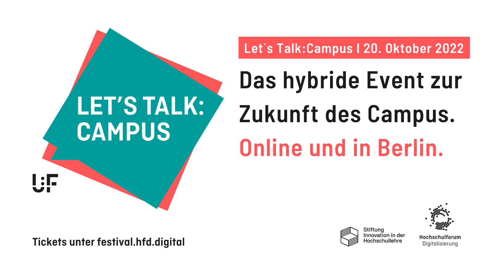 Sharepic mit Let's-Talk-Campus-Logo