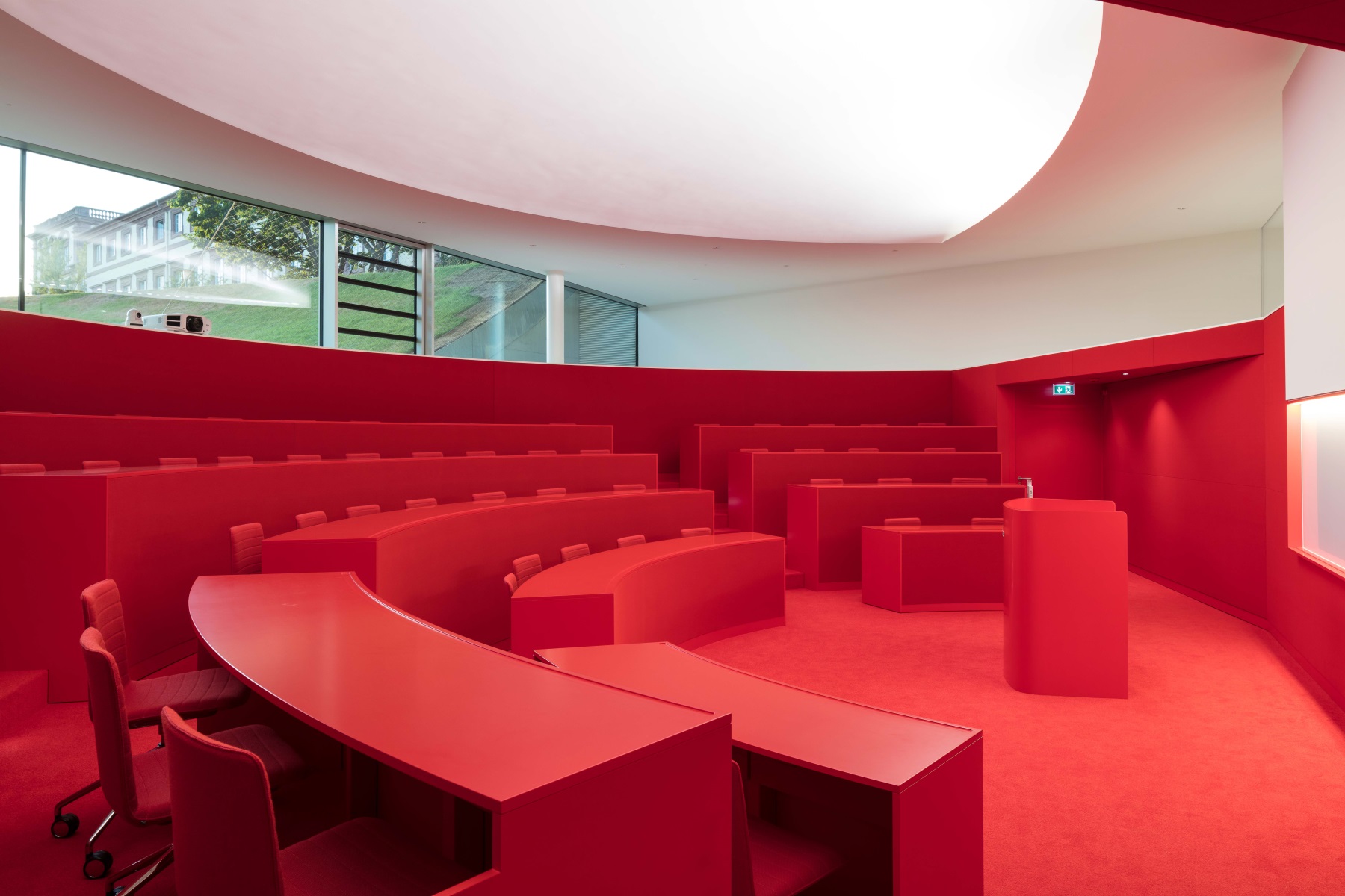 roter Hörsaal.