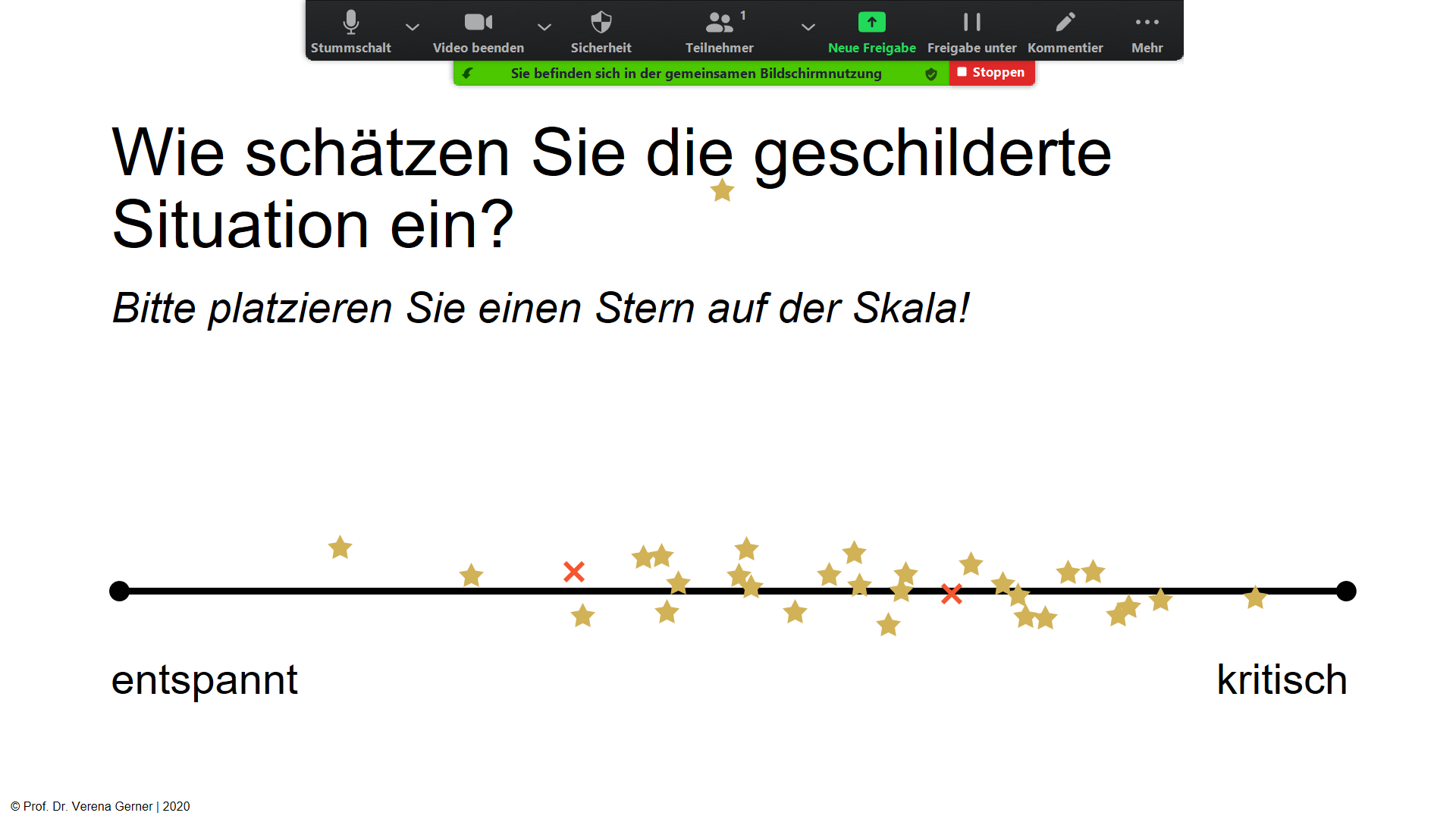 Bild: Beispiel Skalierungsabfrage