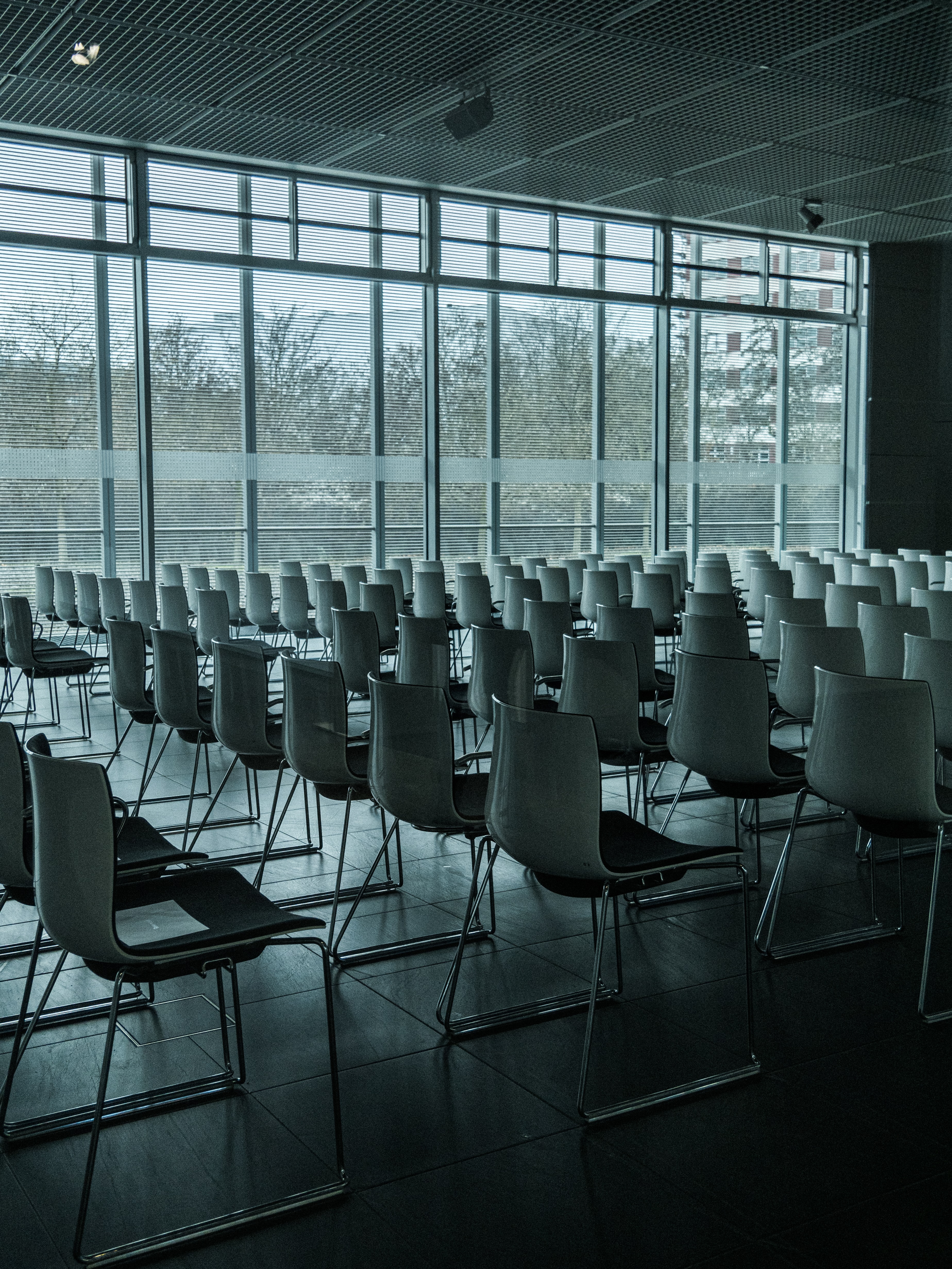 #Corona Campus. Die Veranstalungs- und Hörsäle an den Universitäten bleiben vorerst leer.