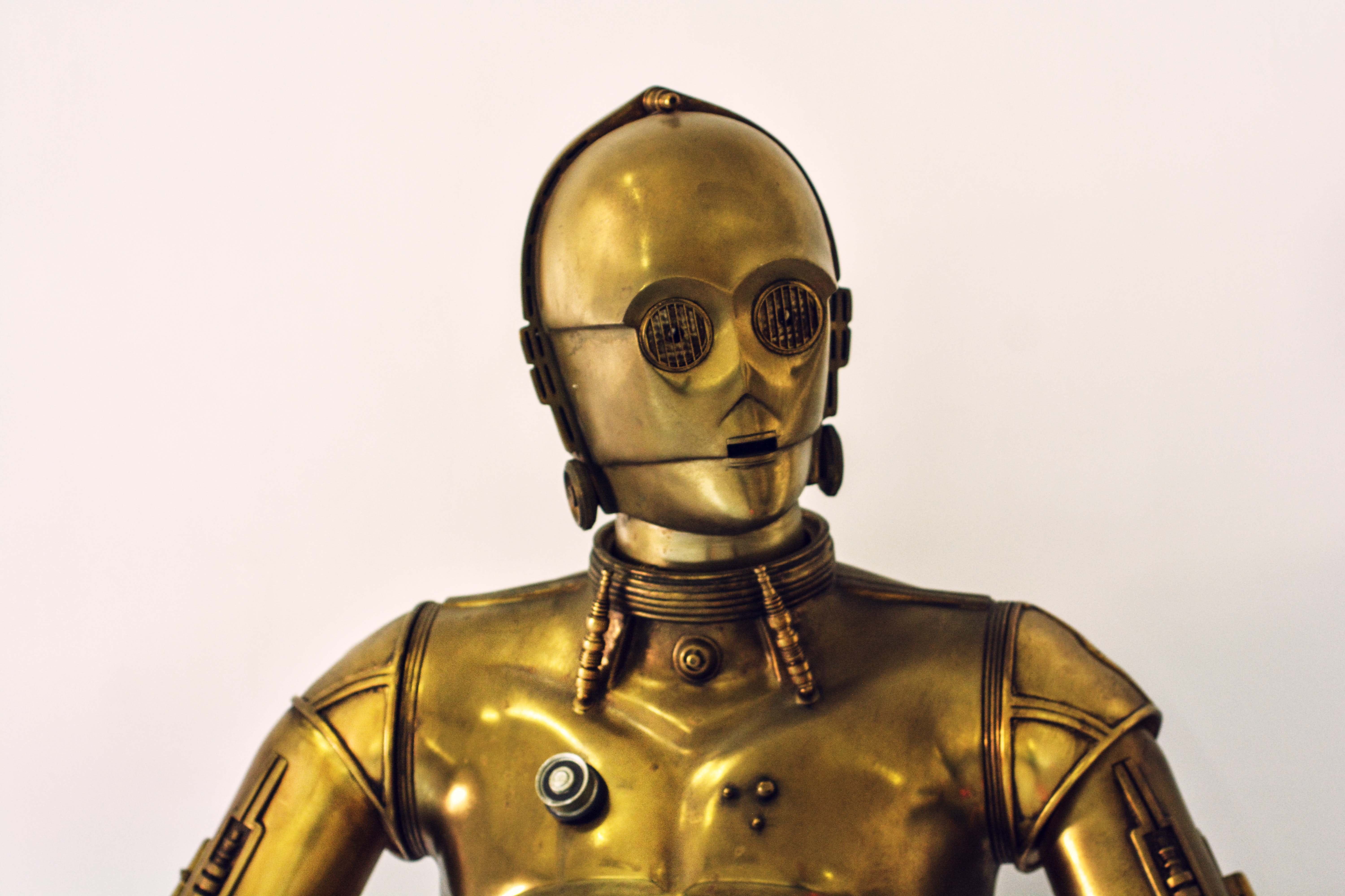 Goldener Roboter 